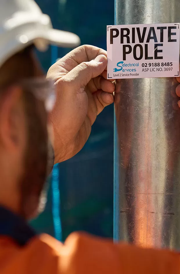 Private Pole card