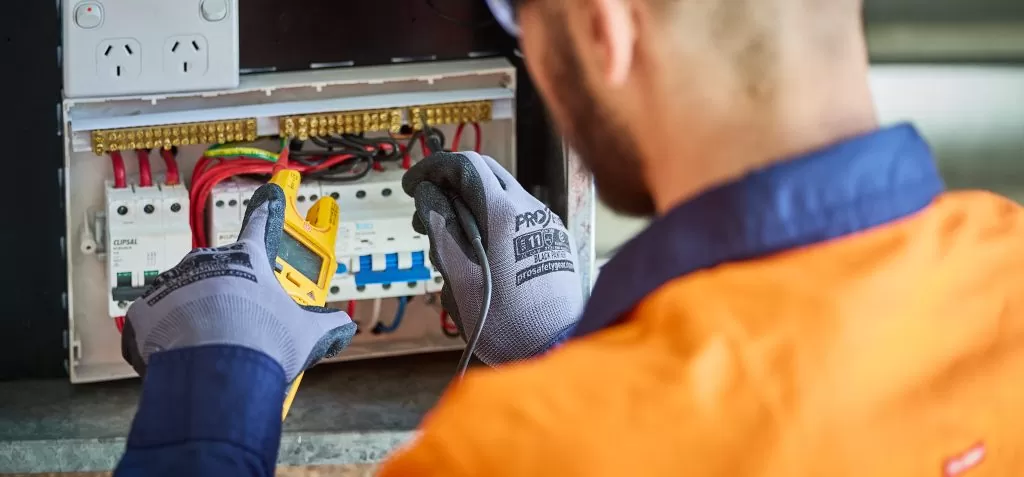 Level 2 Electrician performing Electrical Switchboard Upgrade